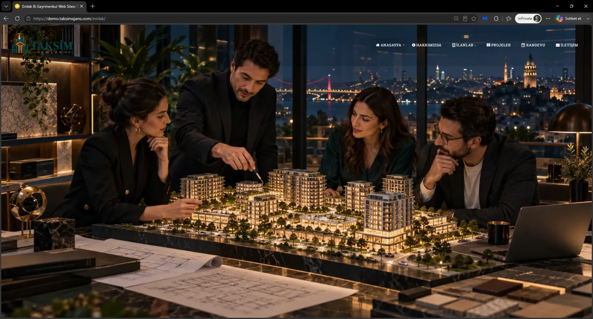 Demo Emlak Sitesi