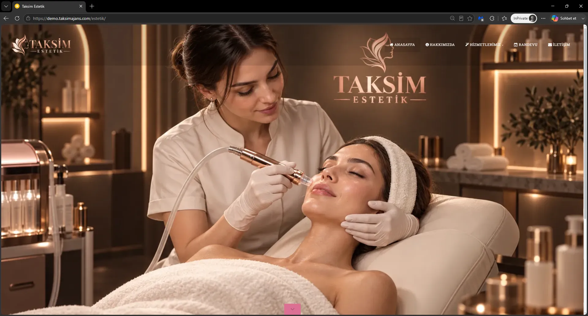 Demo Estetik Sitesi