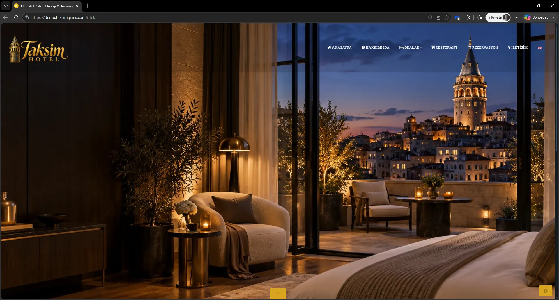 Demo Otel Sitesi