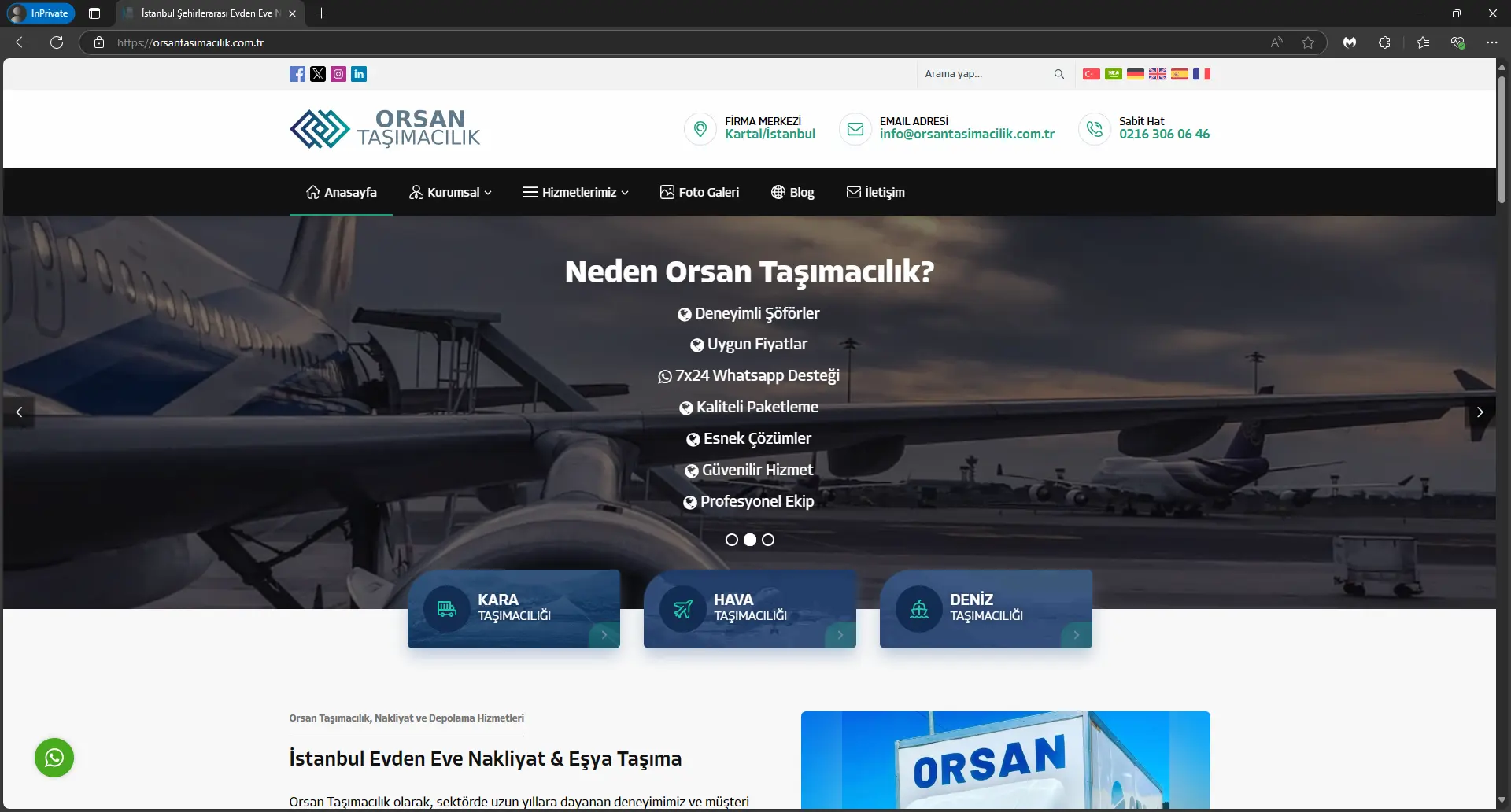 Orsan Taşımacılık